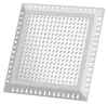 Abflusssieb Dusche Haarfänger Quadratisch Metall 10.15cm Produktbild-Vorschau 1