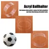 Acryl Ballhalter 6er-Set, transparent, für Fußball, Basketball, Volleyball Productafbeelding-voorbeeld