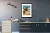 MuchoWow® Gerahmtes Poster Elefant - Baum - Natur - Wüste Produktbild-Vorschau 5