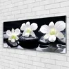 Acrylglasbilder 125x50 Wandbild Druck Blumen Steine Produktbild-Vorschau 2