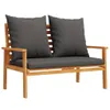 The Living Store 3-tlg. Garten-Lounge-Set mit Kissen Produktbild-Vorschau 5