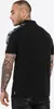 Polo hommes coupe régulière SETTER Noir/Blanc L Lonsdale Voir les images du produit 4