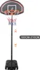 YOLEO Basketballkorb für Kinder, 1,6 bis 2,1 Meter Produktbild-Vorschau 2