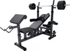 GORILLA SPORTS® Hantelbank mit Gewichten - 170 cm Produktbild-Vorschau 1