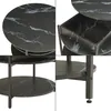 Couchtisch 'Kandas' mit Hebeplatte rund 70 x 49 cm Produktbild-Vorschau 8
