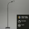 LED Stehleuchte CCT 600 lm warmweiß-tageslichtweiß H 128 cm Produktbild-Vorschau 2