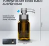 ovimar Glas Seifenspender Rosnaes Silber | Edelstahl Produktbild-Vorschau 3