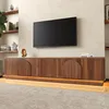 TV komoda Merax s LED osvetlením a bočným pruhom, TV Náhľad obrázku produktu 3