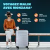 MONZANA® Set di Valigie 4pz ABS Rigide Trolley Bagaglio Anteprima dell’immagine prodotto 12