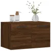 [Home] Wandschrank Braun Eichen-Optik 60x36,5x35cm Produktbild-Vorschau 3