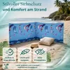 Lantigo Strandparavent Kitesurfing 4m Windschutz Produktbild-Vorschau 9