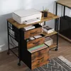 WOLTU Aktenschrank mit Ladestation Rollen, aus Metall Produktbild-Vorschau 10