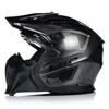 A black and gray LS2 Drifter Jeans Trial Helm is shown against a white background. Voir les images du produit