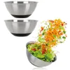 com-four® 3-teiliges Schüssel-Set aus Edelstahl - Produktbild-Vorschau 1
