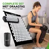 Tunturi Spijkermat met kussen - Acupressuur - Meditatie Mat Productafbeelding-voorbeeld 6