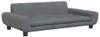 vidaXL Pelíšek pro psy Dark Grey 100x54x33 cm Velvet Náhled obrázku produktu 1