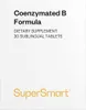 SuperSmart Coenzymated B Vitamins Dietary Supplement - 30 Voir les images du produit 1