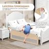 COSTWAY Skládací zábrana postele, 180 cm dlouhá zábrana Náhled obrázku produktu 5