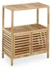 Relaxdays Badregal, Walnussholz, HBT: 86 x 67,5 x 35,5 cm, Produktbild-Vorschau 10