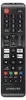 A black Samsung TV remote control is shown against a black background. Voir les images du produit