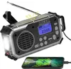 Duronic SDAB1 Kurbelradio, Tragbares Solar Notfall DAB FM Produktbild-Vorschau 1