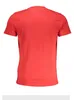 Modernes Herren Kurzarm-T-Shirt | Rot mit Druck & Rundhals Produktbild-Vorschau 2