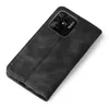 A black flip phone case for a Xiaomi Redmi 10C is shown on a white background. Produktbild-Vorschau