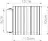 Wandleuchte AURA mokka G9 1xG9 10W Aluminium 10x12x10cm Produktbild-Vorschau 8