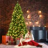 COSTWAY 195cm LED umělý vánoční stromek, vánoční stromek s Náhled obrázku produktu 2