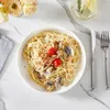Assiette creuse en porcelaine, 4 pièces Bol à soupe, Voir les images du produit 5