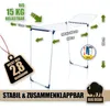BigDean Wäscheständer 20m extra hoch & Dicke Leinen Produktbild-Vorschau 3