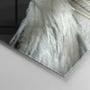 Bilder auf glas - Einteilig - Feder Romantik Ehe - 70x70cm Produktbild-Vorschau 5