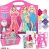 Depesche Malbuch Create your Glamour Special mit Stickern Produktbild-Vorschau 1