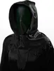 Geistermaske schwarz für Fasching Karnevalskostüm Produktbild-Vorschau 1