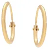 trendor 31176 Creolen Ohrringe Gold 585/14K Huggies Ø 13 mm Breite 1,3 mm 2 Produktbild-Vorschau