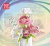 Mold King 10059 Pfingstrose Künstliche Blumen Bausteine Set Produktbild-Vorschau 2