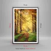 Gerahmtes Poster - Schwarzer Rahmen - Wald Baum Natur - Produktbild-Vorschau 5