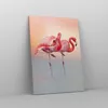 Bild auf Leinwand - Leinwandbild - Einteilig - Flamingos Produktbild-Vorschau 4