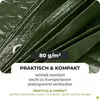 Garronda Abdeckplane wasserdicht, mit Ösen – 2x4 m 80 g/m² Produktbild-Vorschau 2