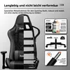 Chaise de gaming Adormii, chaise de bureau ergonomique, Voir les images du produit 3