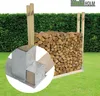 4er Set Holzstapelhilfe feuerverzinkter Stahl 34x10x15 cm Produktbild-Vorschau 6