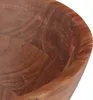 Relaxdays Salatschüssel, 2er Set, Akazienholz, Ø 19 & 25 Produktbild-Vorschau 8