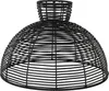 Lamp Shade 'Runde', schwarz, 47x32cm Produktbild-Vorschau 1
