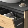 Mobile sottolavabo per bagno Vicco Edelin Antracite/Artisan Anteprima dell’immagine prodotto 4