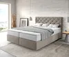 A bedroom scene with a boxspring bed. Produktbild-Vorschau