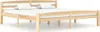 vidaXL Letto in legno massiccio di pino 180x200 cm Anteprima dell’immagine prodotto 8