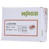 Wago 221-613 3 Leiter 6qmm transparent Klemme (30 Stück) Produktbild-Vorschau 5