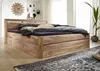 MASSIVMOEBEL24 | Lit double 180x200 Palissandre teinté Voir les images du produit 2