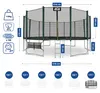 Aga SPORT PRO Trampolin 518 cm Dunkelgrün + Schutznetz + Produktbild-Vorschau 4