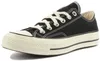 A single black Converse Chuck Taylor All Star 70s sneaker is shown from a side angle against a white background. Anteprima dell’immagine prodotto